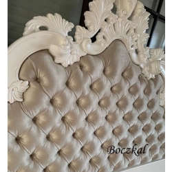 Tkanina stylowa velvet ecru